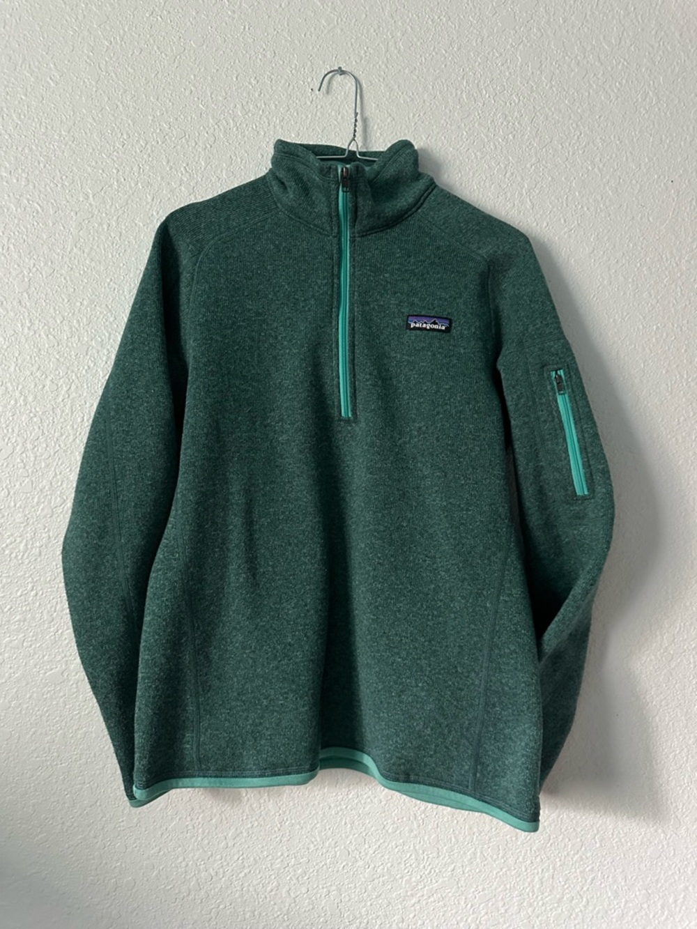 Patagonia // Women’s Quarter-Zip Fleece Pullover - Teal